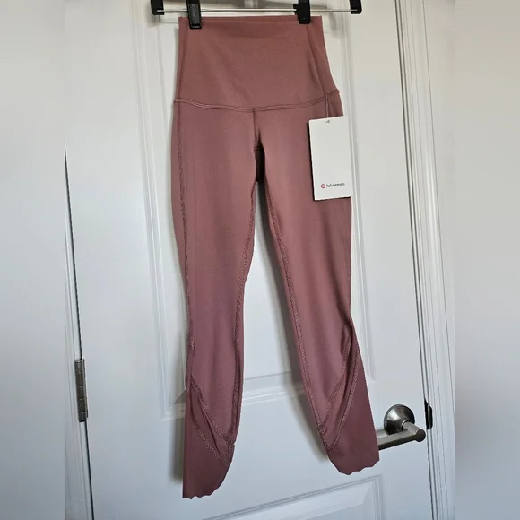 NWT Lululemon Wunder Under HR Crop 23' *Sclp SCHI Spiced Chai Luxtreme SZ 0 - Picture 5 of 14